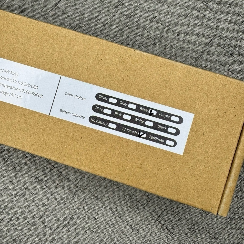 Sparkle & Co. LED Portable Desk Lamp Rechargeable Desk Light Nwt - Picture 10 of 10